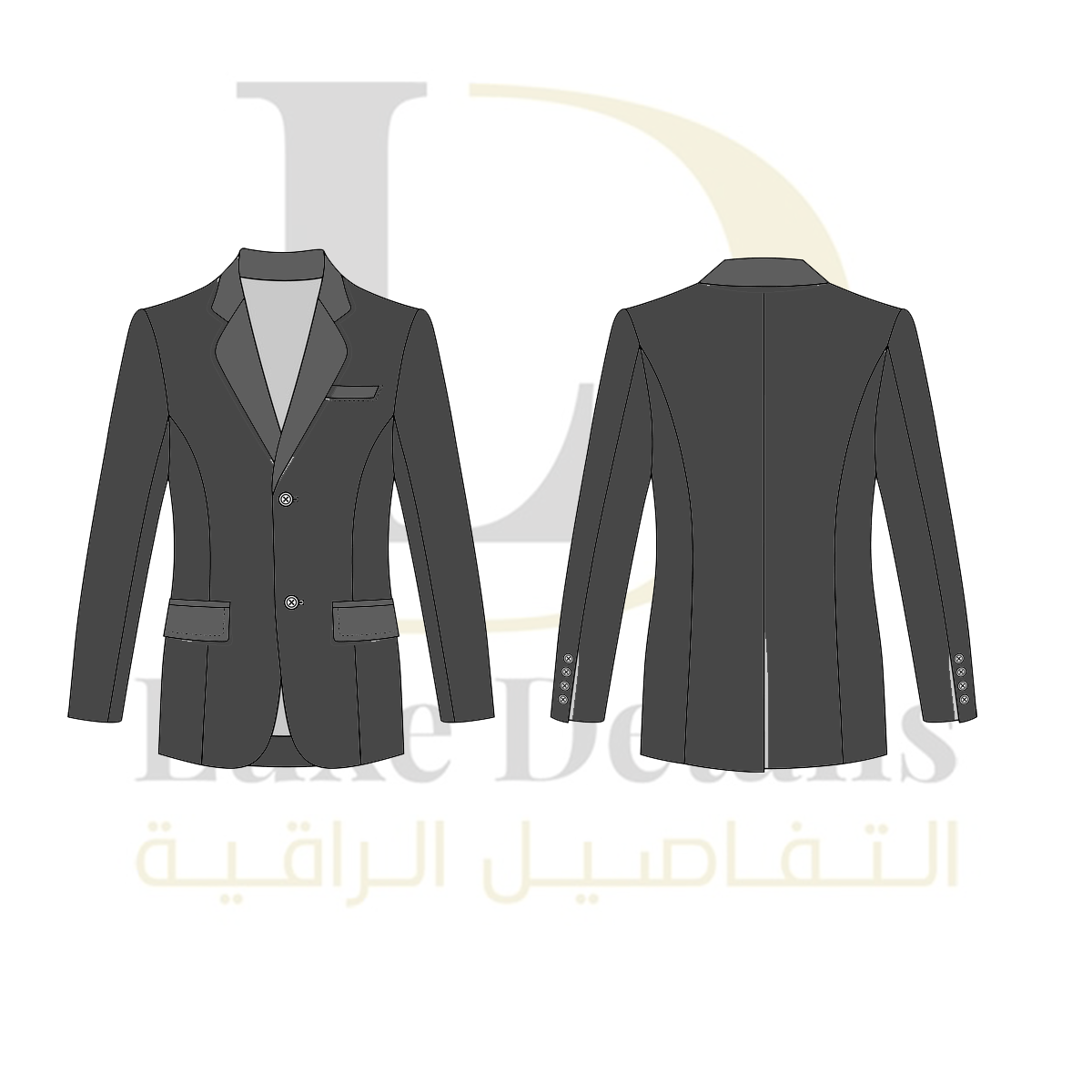 formal jacket (men) | متجر التفاصيل الراقية