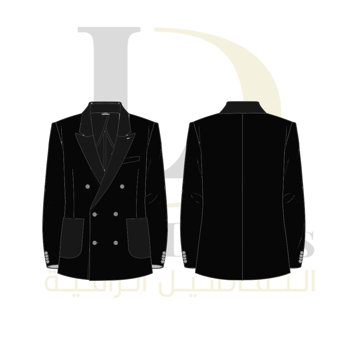 formal jacket (men) | متجر التفاصيل الراقية