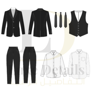 Men’s Reception set