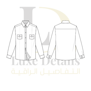قميص جيبين