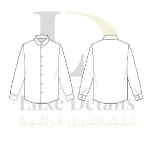 Chinese collar shirt